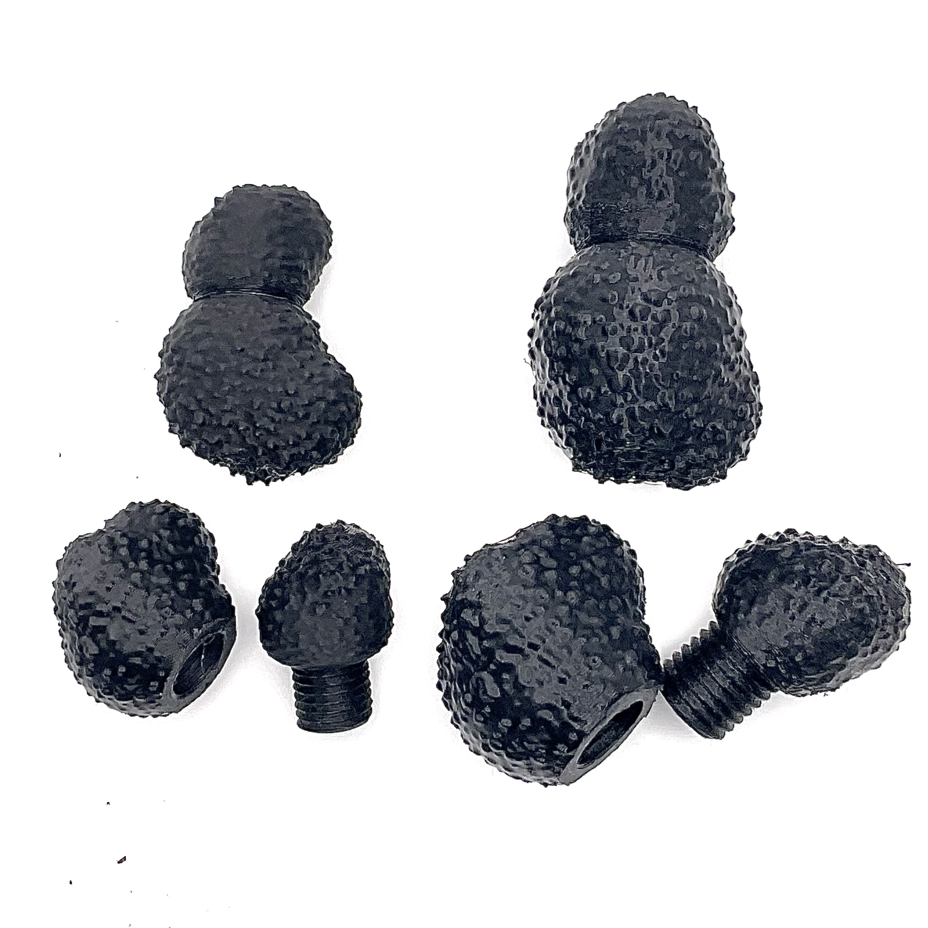 Große und kleine Dummy offen